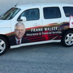 Frank Walker Insurance Vehicle Wrap