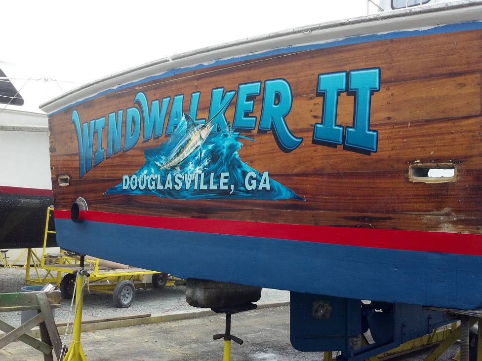 windwalker ii boat wrap